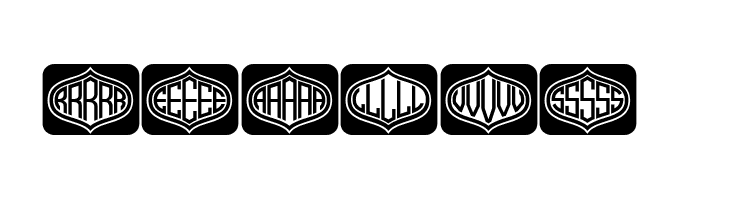 Formogram Squarish Hollow Regular  Free Fonts Download