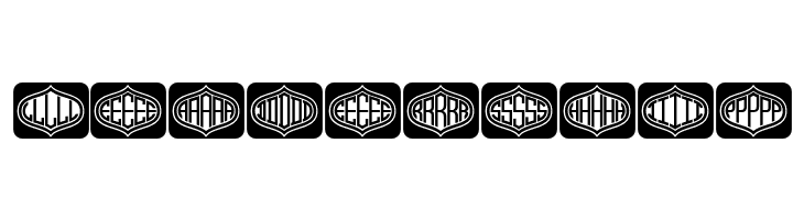 Formogram Squarish Hollow Regular  Free Fonts Download