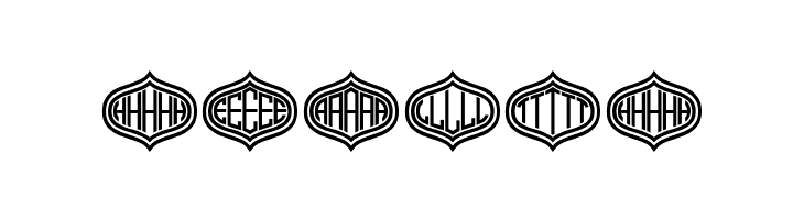 Formogram Hollow Regular  Free Fonts Download