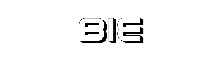 Energia 3D Regular  Free Fonts Download