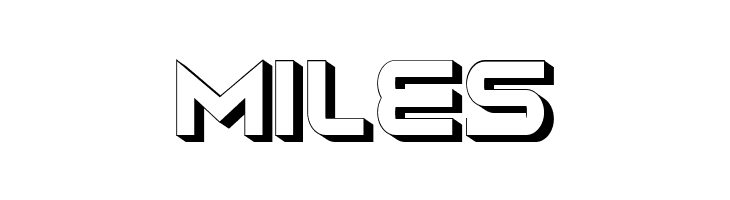 Energia 3D Regular  Free Fonts Download