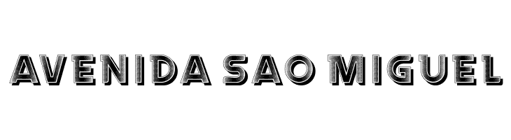 Arzona Shadow Inverted Regular  Free Fonts Download