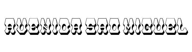 Quadri Hollow Regular  Free Fonts Download