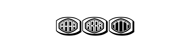 Bulged Monogram Stylish Regular  Free Fonts Download