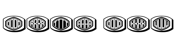 Bulged Monogram Stylish Regular  Free Fonts Download