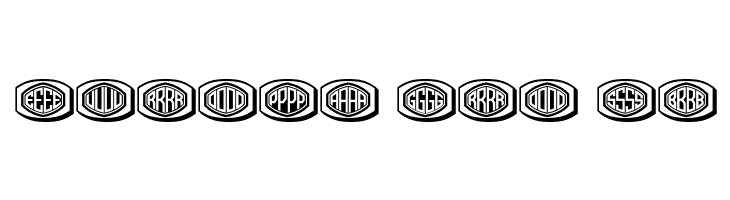 Bulged Monogram Stylish Regular  Free Fonts Download