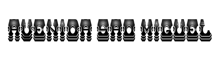 Saturn Sliced Regular  Free Fonts Download