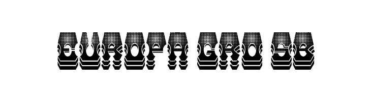 Saturn Sliced Regular  Free Fonts Download