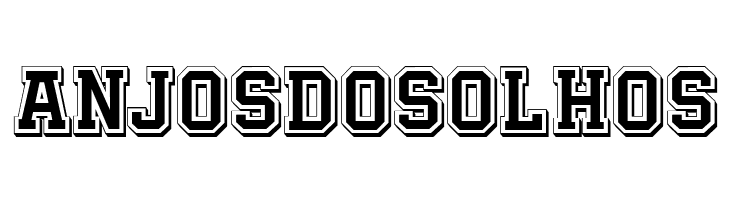 Academy Filled 3D Regular  Free Fonts Download