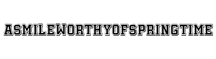 Academy Filled 3D Regular  Free Fonts Download