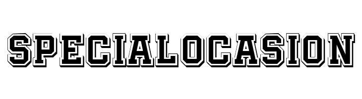 Academy Filled 3D Regular  Free Fonts Download