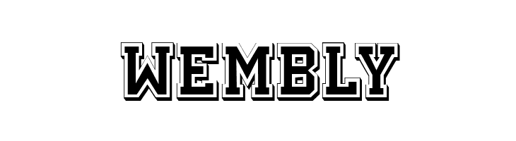 Academy Filled 3D Regular  Free Fonts Download