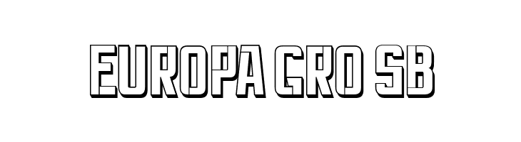Panzer 3D Condensed  Free Fonts Download