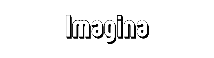 Mundo Hollow Regular  Free Fonts Download