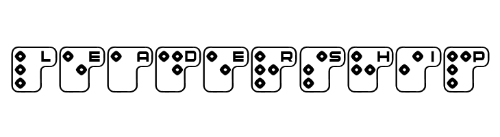 Brailler V1 Light Regular  Free Fonts Download