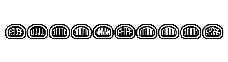Quinteto Negative Light Regular  Free Fonts Download