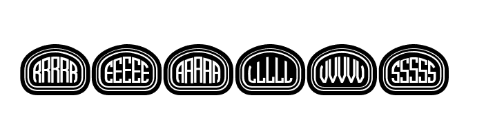 Quinteto Negative Regular  Free Fonts Download