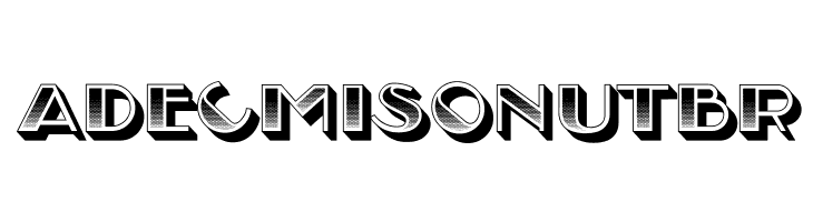 Arabeska Gradient Regular  Free Fonts Download