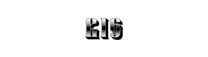 Monarch 3D Regular  Free Fonts Download