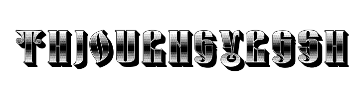 Monarch 3D Regular  Free Fonts Download