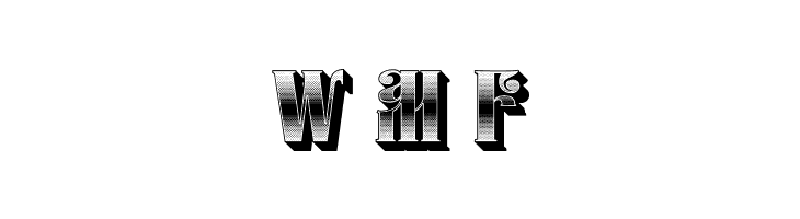 Monarch 3D Regular  Free Fonts Download