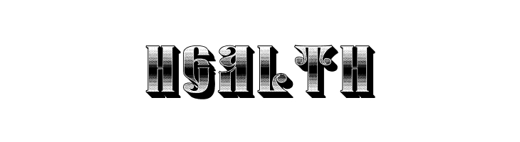Monarch 3D Regular  Free Fonts Download