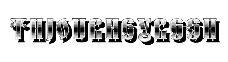 Monarch Shadow Gradient Regular  Free Fonts Download
