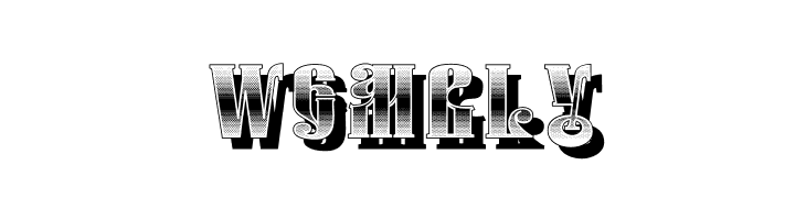 Monarch Shadow Gradient Regular  Free Fonts Download