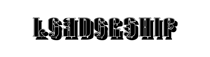 Monarch Shadow Filled Regular  Free Fonts Download