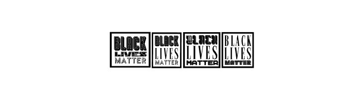 Black Lives Matter Regular  Free Fonts Download