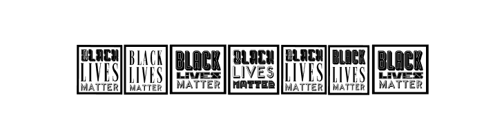 Black Lives Matter Regular  Free Fonts Download