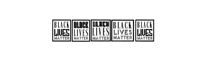 Black Lives Matter Regular  Free Fonts Download