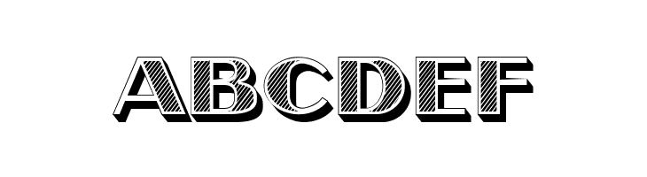 Odense Hollow Regular  Free Fonts Download