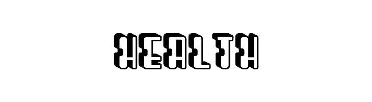 Laptop Hollow Regular  Free Fonts Download
