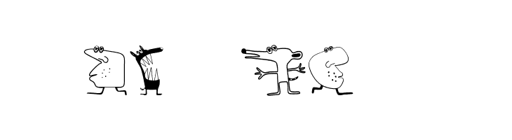 Canavarlar Regular  Free Fonts Download