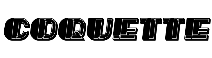 Reverse Filled Italic  Free Fonts Download