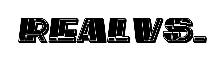 Reverse Filled Italic  Free Fonts Download