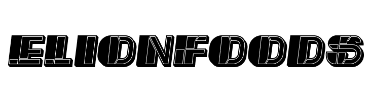 Reverse Filled Italic  Free Fonts Download