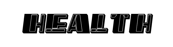 Reverse Filled Italic  Free Fonts Download