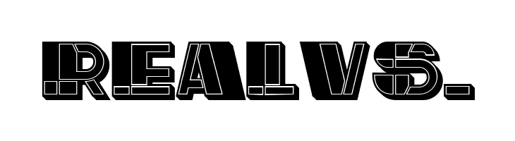 Reverse Filled Regular  Free Fonts Download