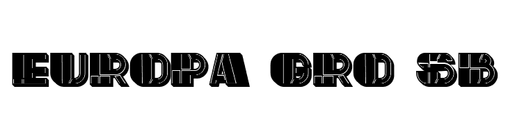 Reverse Filled Regular  Free Fonts Download