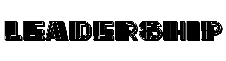 Reverse Filled Regular  Free Fonts Download