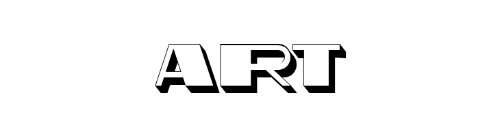Izambane 3D Regular  Free Fonts Download