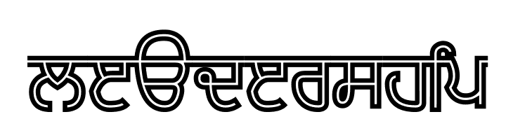 Bulara Hollow Bold  Free Fonts Download