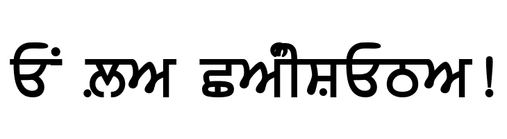 AnmolLipiLight Bold  Free Fonts Download