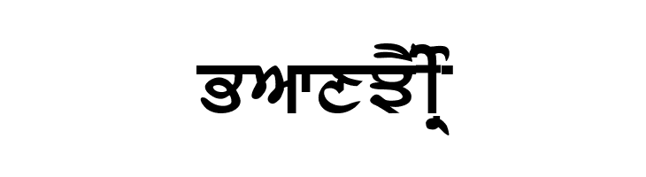 AnandpurSahib Bold  Free Fonts Download