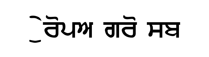 AnandpurSahib Bold  Free Fonts Download