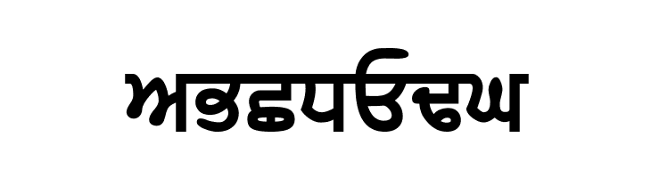 GurbaniAkharThick  Free Fonts Download