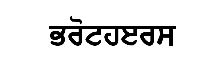 GurbaniAkharThick  Free Fonts Download
