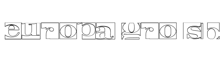 Negative Space Hollow Regular  Free Fonts Download